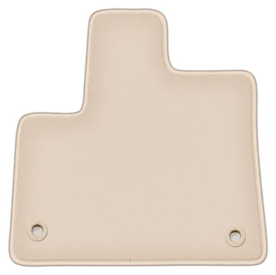 Produktbild von DURBAN Beige Velours-Fahrerfußmatte für Peugeot Rifter 7-Sitzer (2018-)