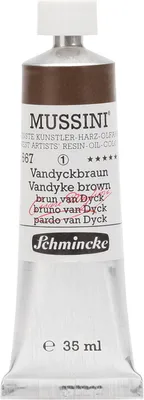 Produktbild von Schmincke 35ml MUSSINI Vandyckbraun Öl 10 667 009