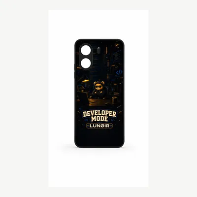 Immagine prodotto di Custodia per Xiaomi Redmi 13C 4G, cover protettiva per cellulare con motivo per sviluppatori – LUNØIR ©