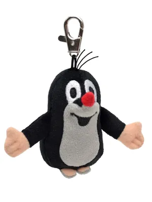Obrázok produktu pre Krtek s karabinou plyš 8cm na kartě