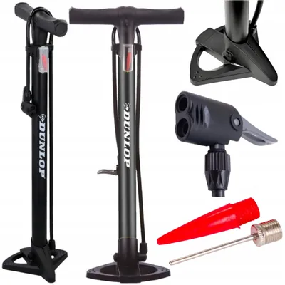 Produktbild von Dunlop Standpumpe Fahrrad Auto Reifen Luftpumpe