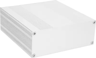 Obrázek produktu pro Hliníková projektová krabice matně stříbrná Split Type DIY Electronic Enclosure Shell 54x145x150mm