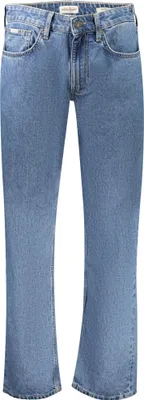 Produktbild von Herren-Denimjeans Blau, Gerader Schnitt, 5 Taschen, Reißverschluss