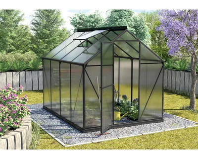 Obrázek produktu pro Vitavia Triton 5000 skleník 6 mm dvoustěnné desky 198 x 256 cm černá