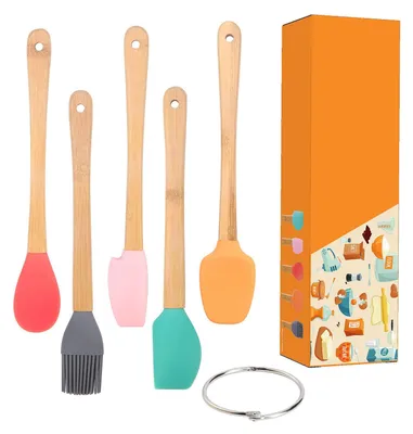 5-teiliges Silikon-Küchenhelfer-Set für Snacks und Gebäck