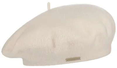 Productafbeelding van Seeberger damesmuts van scheerwol, Baskenmuts, wollen muts, wintermuts, muts van scheerwol