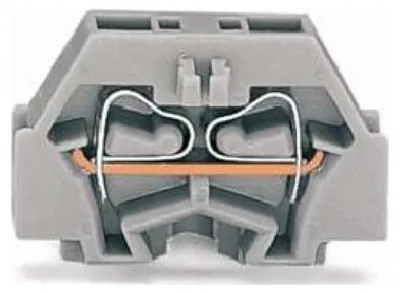 Immagine prodotto di morsetto a 2 fili 0,08-1,5qmm grigio - Morsetto 1-p 260-301