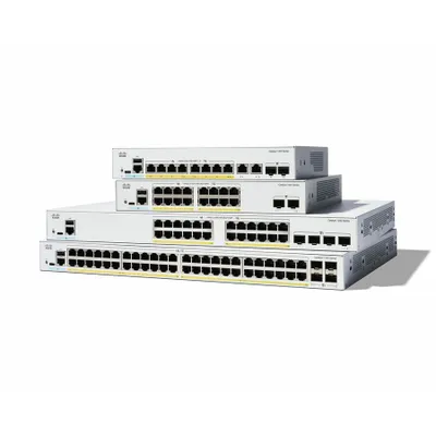 Produktbild von Cisco Catalyst 1200-8FP-2G - Switch - L3 - Intelligent - 8 x 10/100/1000 (PoE+)