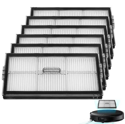 6 HEPA-Filter für Roborock P20U, P20MAX, G30 U u. a.