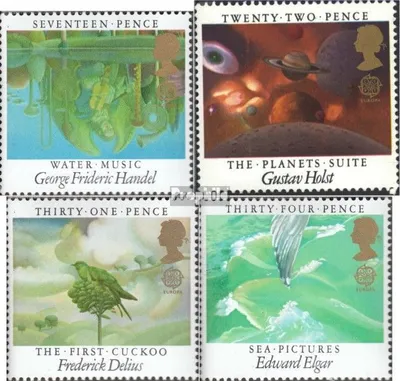 Produktbild von Briefmarken Großbritannien 1985 Mi 1027-1030 (kompl.Ausg.) postfrisch Europa