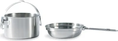 Obrázok produktu pre Tatonka Kanvica na varenie z nehrdzavejúcej ocele Outdoor Cookware Set s rukoväťou pre