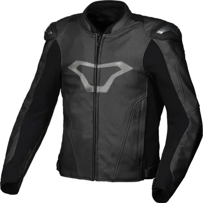 Zdjęcie produktu dla Perforowana skórzana kurtka motocyklowa Macna Aviant Air, czarna, rozmiar 48