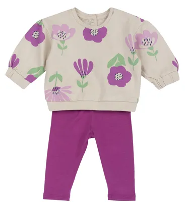 Productafbeelding van Chicco babykleding - meisjesset met T-shirt en broek