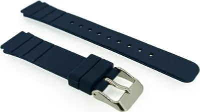 Produktbild von Calypso Uhrenarmband Einschnitt 16/19mm Kunststoff blau > K5802/5