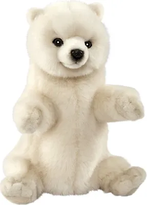 Produktbild von Hansa Creation - Kuscheltier - Handpuppe Eisbär