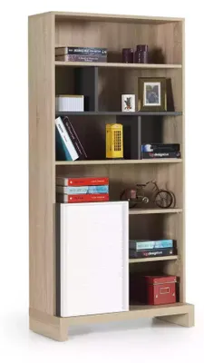 Produktbild von Bücherregal Kinderregal Aufbewahrungsregal Holz Braun Kinderschrank