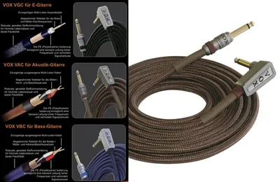 Produktbild von VOX VAC19 Vintage Acoustic Cable