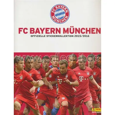 Produktbild von Panini - FC Bayern München - Stickerkollektion 2015/16 - Album