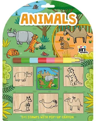 Produktbild von Briefmarken 5+1 mit Wachssiegel Tiere