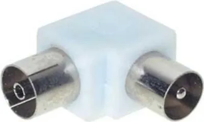 Produktbild von S/CONN maximum connectivity Koaxial-Winkeladapter, Stecker auf Kupplung (83420)