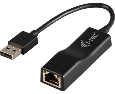 Produktbild von I-TEC USB 2.0 Advance 10/100 Fast Ethernet LAN Network Adapter USB 2.0 auf RJ45 LED-Anzeige fuer Tablets Ultrabooks Notebooks