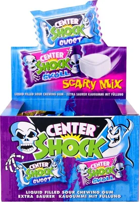 Produktbild von Center Shock Scary Mix Kaugummi extra sauer 100 Stück