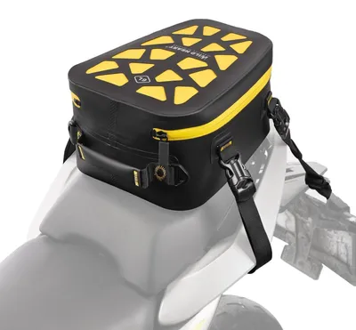 Productafbeelding van Motorfiets achtertas/tanktas 6 liter, waterdicht, multifunctioneel, zwart-geel