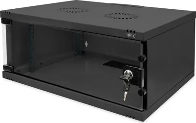 Immagine prodotto di DIGITUS Wandgehäuse SOHO      4HE 241x540x400mm schwarz unm.