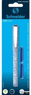 Obrázek produktu pro Schneider Glam Pióro Wieczne + 2 Cartridge Mix Kolorów Blister