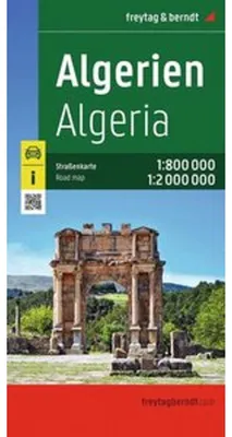 Produktbild von Algerien, Straßenkarte 1:800.000 - 1:2.000.000, freytag & berndt