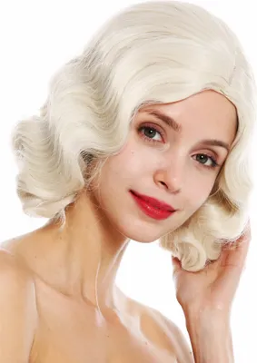 Produktbild von WIG ME UP Perücke 20er Mittelscheitel wellig Swing Hellblond GFW1726-303/220