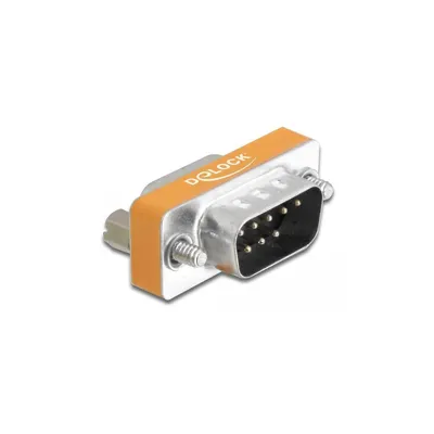 Produktbild von DeLOCK 65255, 9-p Sub-D, 9-p Sub-D, Silber, Gelb