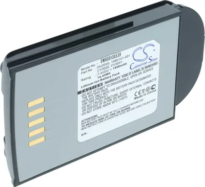 Produktbild von vhbw Akku Ersatz für Psion Teklogix CV3001, CV3000, 1080141-001, 1030070, HU3000 für Barcodescanner POS (1950 mAh, 7,4 V, Li-Ion)