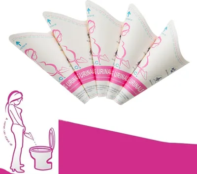 Produktbild von 20 Stück Urinal für Frauen - Pinkelhilfe für Damen & Schwangere