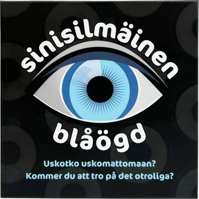 Zdjęcie produktu dla Blåögd - Blauäugig Quizspiel für 2-10 Spieler ab 8 Jahren – Finde plausible Antworten