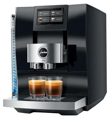 Zdjęcie produktu dla JURA Z10 (EB), Ekspres do espresso, 2,4 l, Ziarna kawy, Wbudowany młynek, 1450 W, Czarny