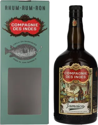 Produktbild von Compagnie des Indes Jamaica Rum 5 ans 43% Vol. 0,7l in Geschenkbox