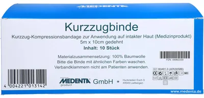 Zdjęcie produktu dla KURZZUGBINDE 5MX10CM, pojemnik 10 szt