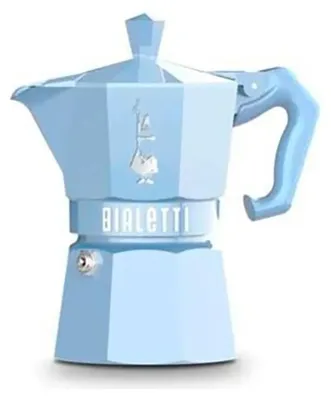 Immagine prodotto di Caffettiera italiana, 6 tazze, blu pastello Bialetti 0009062