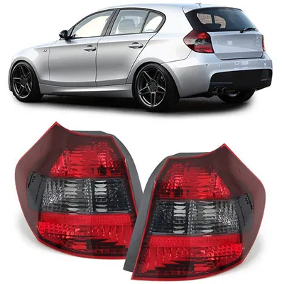 Produktbild von Rückleuchten Heckleuchten rot / schwarz für BMW E81 E87 2004-2007