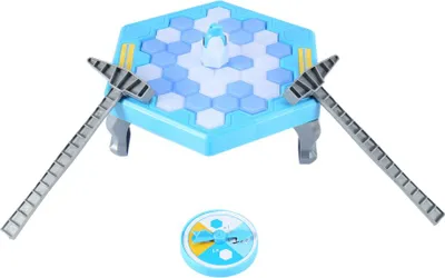 Produktbild von Pinguinfalle Eisbrecher-Tischspiel für Eltern und Kinder, Lernspielbrett, Klopfspielzeug