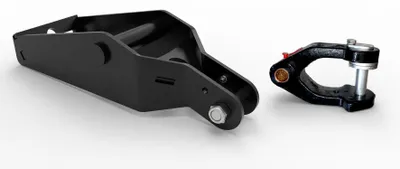 Produktbild von Joma-Tech Greiferanbau - Anbaubock passend zu Lehnhoff MS03 / SW03 mit Pendelgelenk, KI-generiertes Bild