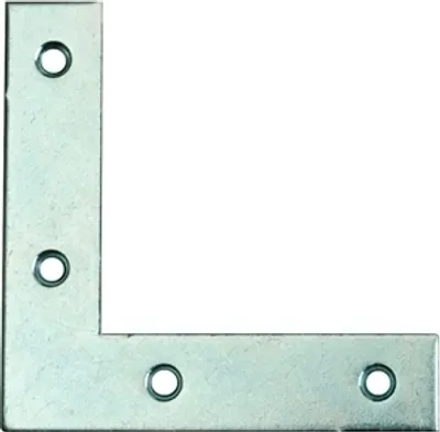 Zdjęcie produktu dla Kątownik meblowy 140 x 140 x 20 mm, 6 otworów, ocynkowany