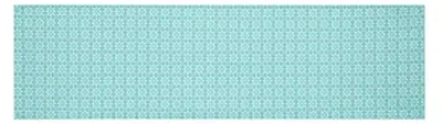 Produktbild von Outdoor Tischläufer 140 × 40 cm Garten Tischdeko pflegeleicht aus Kunstfaser Türkis
