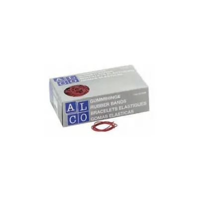 Produktbild von Alco Gummibänder, Rot, 150 x 4 mm, Beutel à 1,0 kg