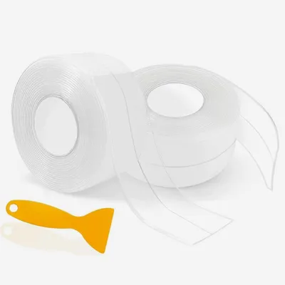 Produktbild von Dichtungsband PVC Transparent Wasserdicht Küche Bad 1m