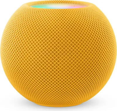 Produktbild von Apple HomePod mini, Apple Siri, Rund, Gelb, Voller Bereich, Berührung, Apple Music, Einschalten