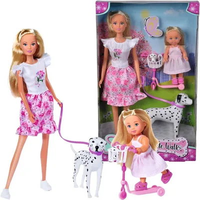 Obrázok produktu pre SIMBA Steffi a Evi na prechdzke so psom