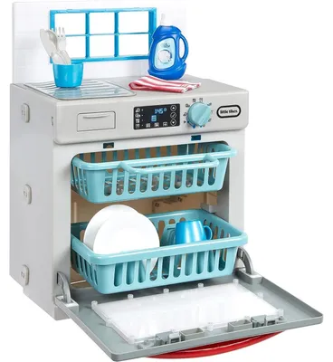 Image de Lave-vaisselle jouet - Cuisine enfant - Jeu de rôle - 14 accessoires - Dès 2 ans