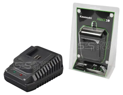 Produktbild von Kawasaki Akku Ladegerät Power 20 & Matrix X-One Akku 20V Ladestation Charger